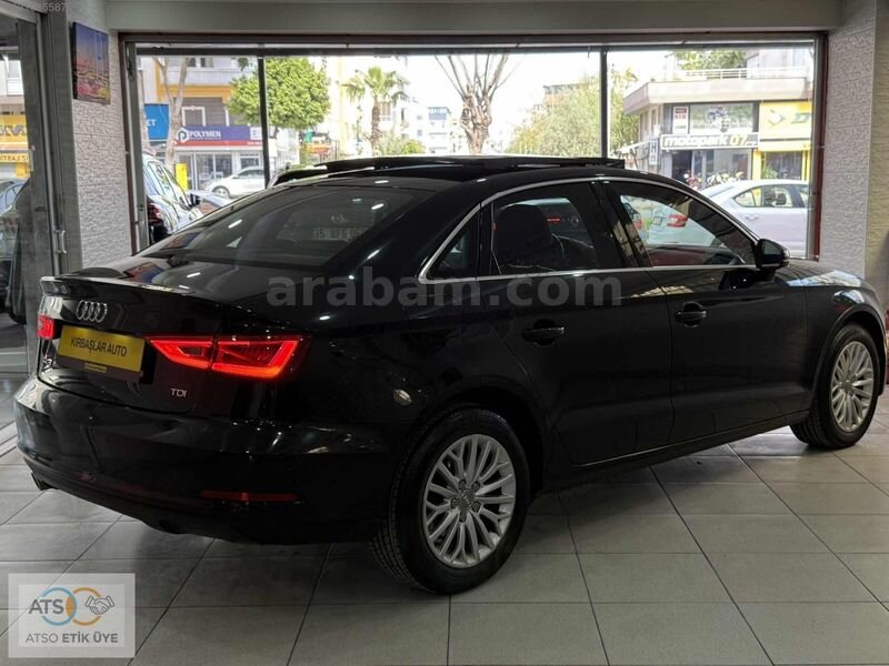KIRBAŞLAR'DAN AUDİ A3 1.6 TDİ SEDAN CAM TAVAN 2016 MOD 170.000 K 4
