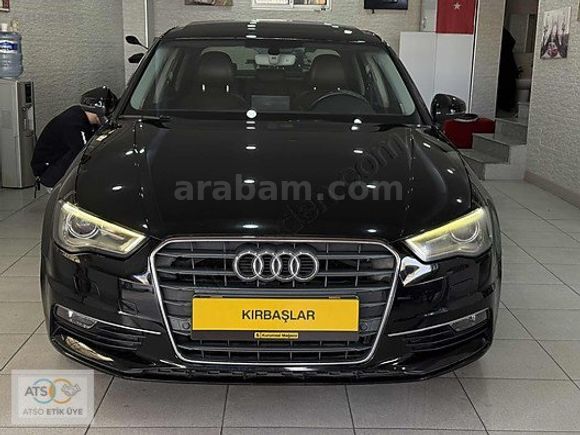 KIRBAŞLAR'DAN AUDİ A3 1.6 TDİ SEDAN CAM TAVAN 2016 MOD 170.000 K