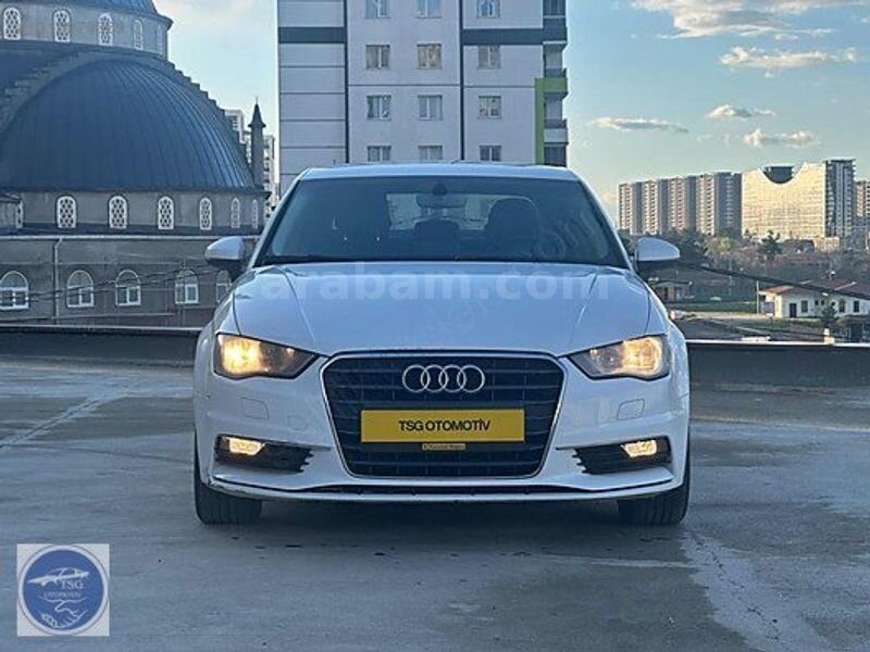 Galeriden Audi A3 Sedan 1.6 TDI Attraction 2016 Model Diyarbakır 264.250 km Beyaz