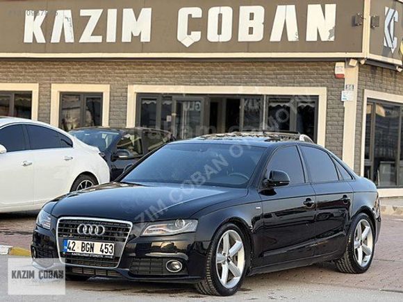 KAZIM ÇOBAN OTOMOTİV-AUDİ A4 2.0TDI ORJ S-LİNE-HATASIZ-YENİ KASA