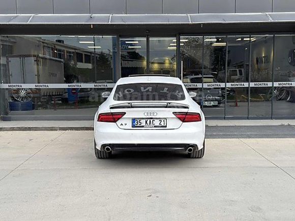 2014 BAYİİ AUDI A7 3.0 TDİ V6 QUATTRO BEYAZ İÇ KREM