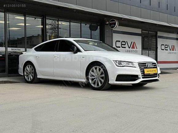 2014 BAYİİ AUDI A7 3.0 TDİ V6 QUATTRO BEYAZ İÇ KREM