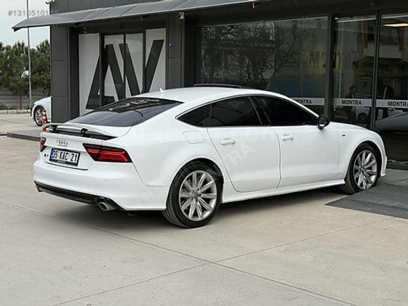 2014 BAYİİ AUDI A7 3.0 TDİ V6 QUATTRO BEYAZ İÇ KREM