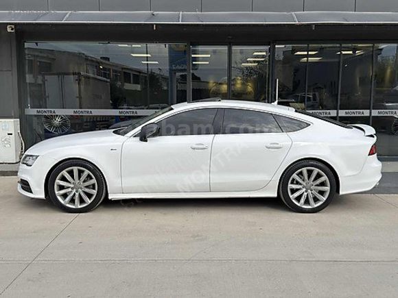 2014 BAYİİ AUDI A7 3.0 TDİ V6 QUATTRO BEYAZ İÇ KREM