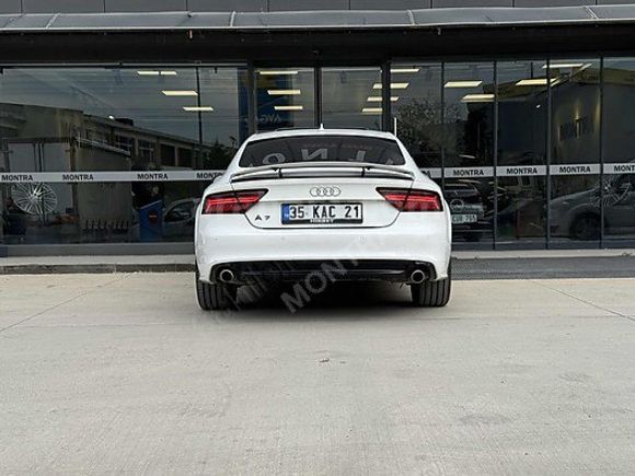 2014 BAYİİ AUDI A7 3.0 TDİ V6 QUATTRO BEYAZ İÇ KREM