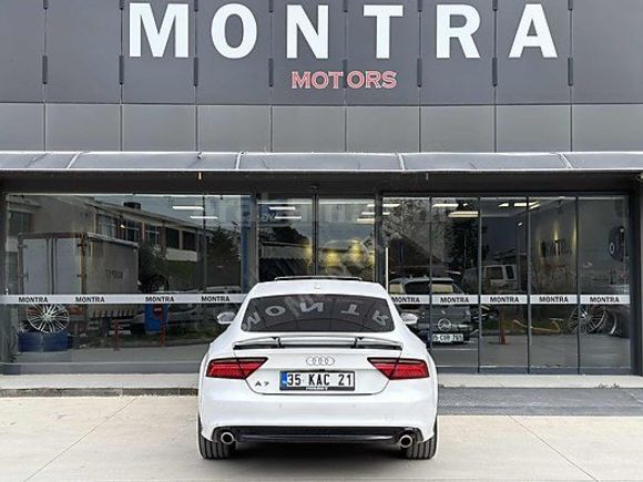2014 BAYİİ AUDI A7 3.0 TDİ V6 QUATTRO BEYAZ İÇ KREM