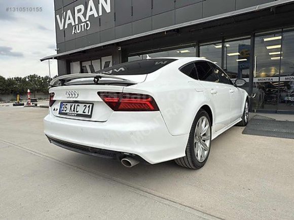 2014 BAYİİ AUDI A7 3.0 TDİ V6 QUATTRO BEYAZ İÇ KREM