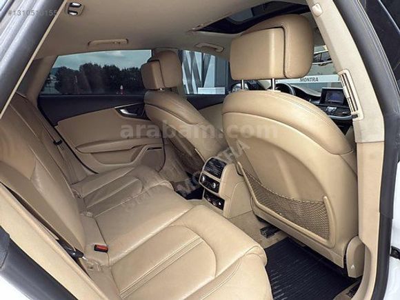 2014 BAYİİ AUDI A7 3.0 TDİ V6 QUATTRO BEYAZ İÇ KREM