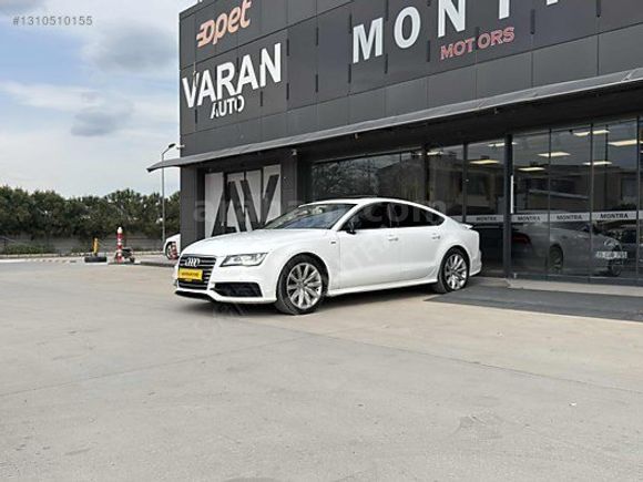 2014 BAYİİ AUDI A7 3.0 TDİ V6 QUATTRO BEYAZ İÇ KREM