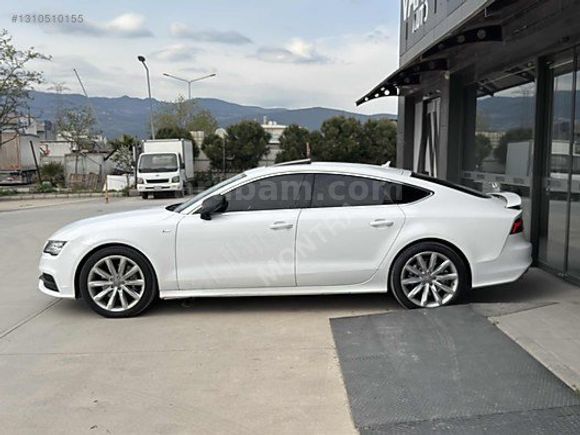2014 BAYİİ AUDI A7 3.0 TDİ V6 QUATTRO BEYAZ İÇ KREM
