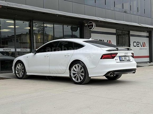 2014 BAYİİ AUDI A7 3.0 TDİ V6 QUATTRO BEYAZ İÇ KREM