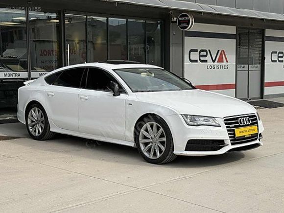 2014 BAYİİ AUDI A7 3.0 TDİ V6 QUATTRO BEYAZ İÇ KREM