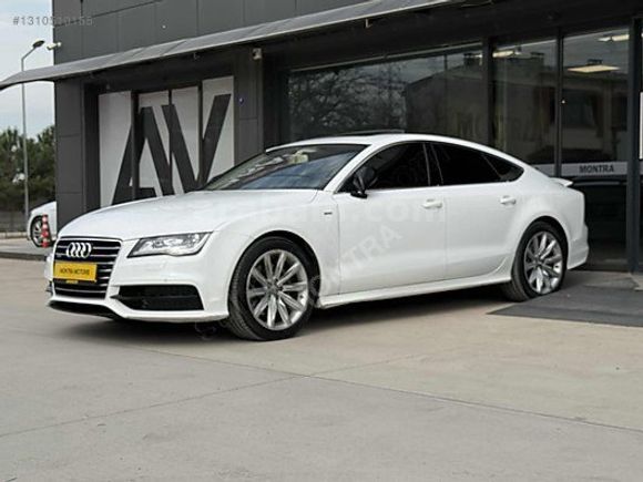 2014 BAYİİ AUDI A7 3.0 TDİ V6 QUATTRO BEYAZ İÇ KREM