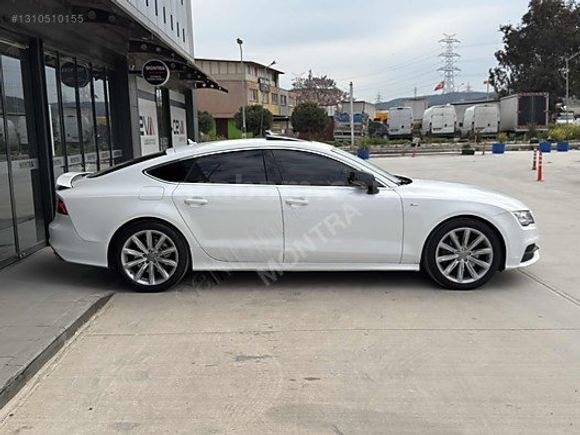 2014 BAYİİ AUDI A7 3.0 TDİ V6 QUATTRO BEYAZ İÇ KREM