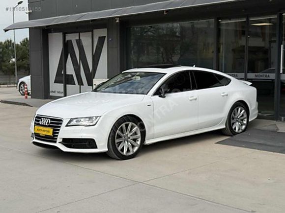 2014 BAYİİ AUDI A7 3.0 TDİ V6 QUATTRO BEYAZ İÇ KREM