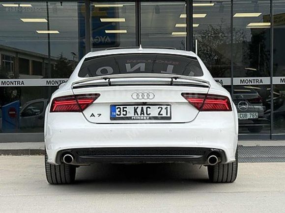 2014 BAYİİ AUDI A7 3.0 TDİ V6 QUATTRO BEYAZ İÇ KREM