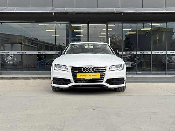 2014 BAYİİ AUDI A7 3.0 TDİ V6 QUATTRO BEYAZ İÇ KREM