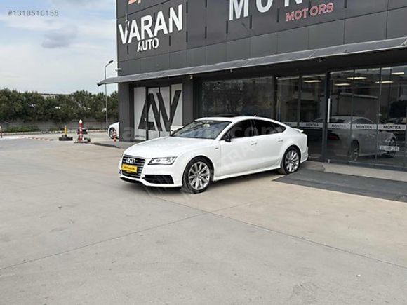 2014 BAYİİ AUDI A7 3.0 TDİ V6 QUATTRO BEYAZ İÇ KREM