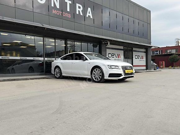 2014 BAYİİ AUDI A7 3.0 TDİ V6 QUATTRO BEYAZ İÇ KREM