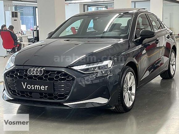 VOSMER 2025 AUDI A3 SEDAN 35 TFSI 150 HP ADVANCED OTOMATIK