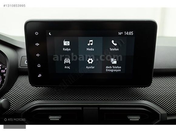 ATS MOTORS 2023 DACİA SANDERO 1.0TCE EXPRESSİON OTOMATİK D.KLİMA