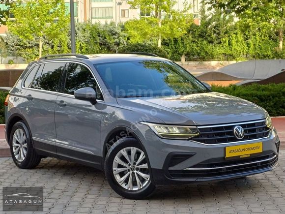 2021 VW TİGUAN 1.5 TSİ HATASIZ BOYASIZ NARDO GRİ FUL BAKIMLI