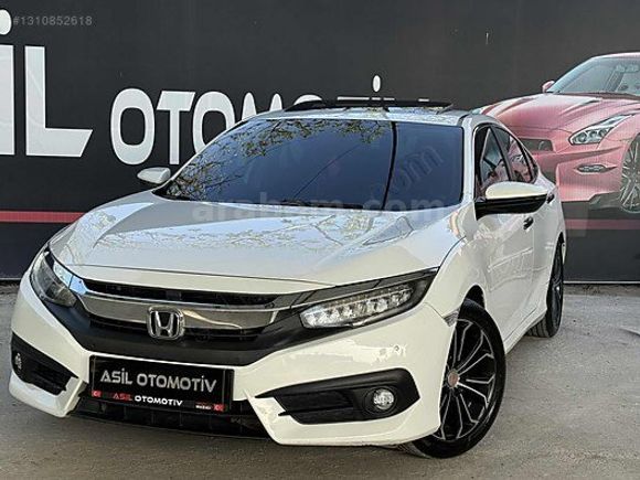 Asil'den Hatasız Boyasız 2018 Honda Civic Eco Executive