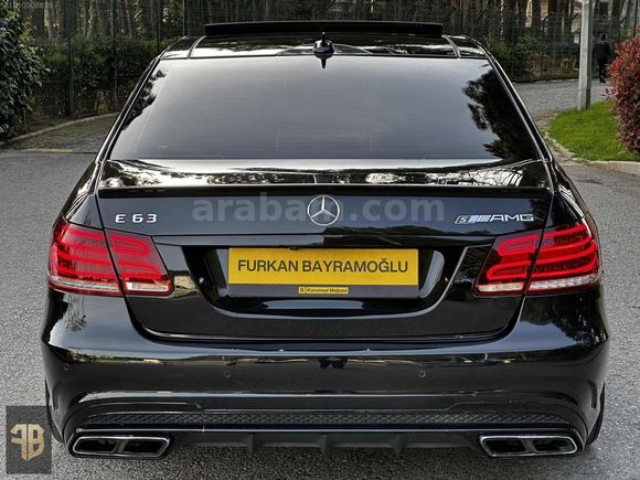 FURKAN BAYRAMOĞLU/ 2015/MERCEDES BENZ E63 S AMG