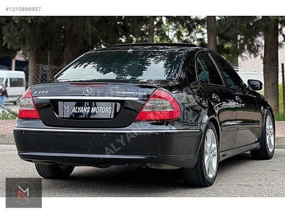 2007 MERCEDES E200 KOMP AVANGARTE 190 bin km