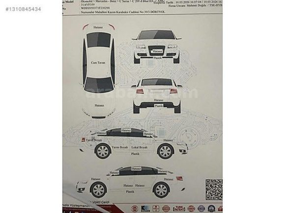 BER-KAR'dan 2015 MERCEDES C200