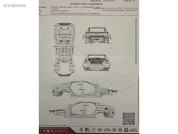 BER-KAR'dan 2015 MERCEDES C200