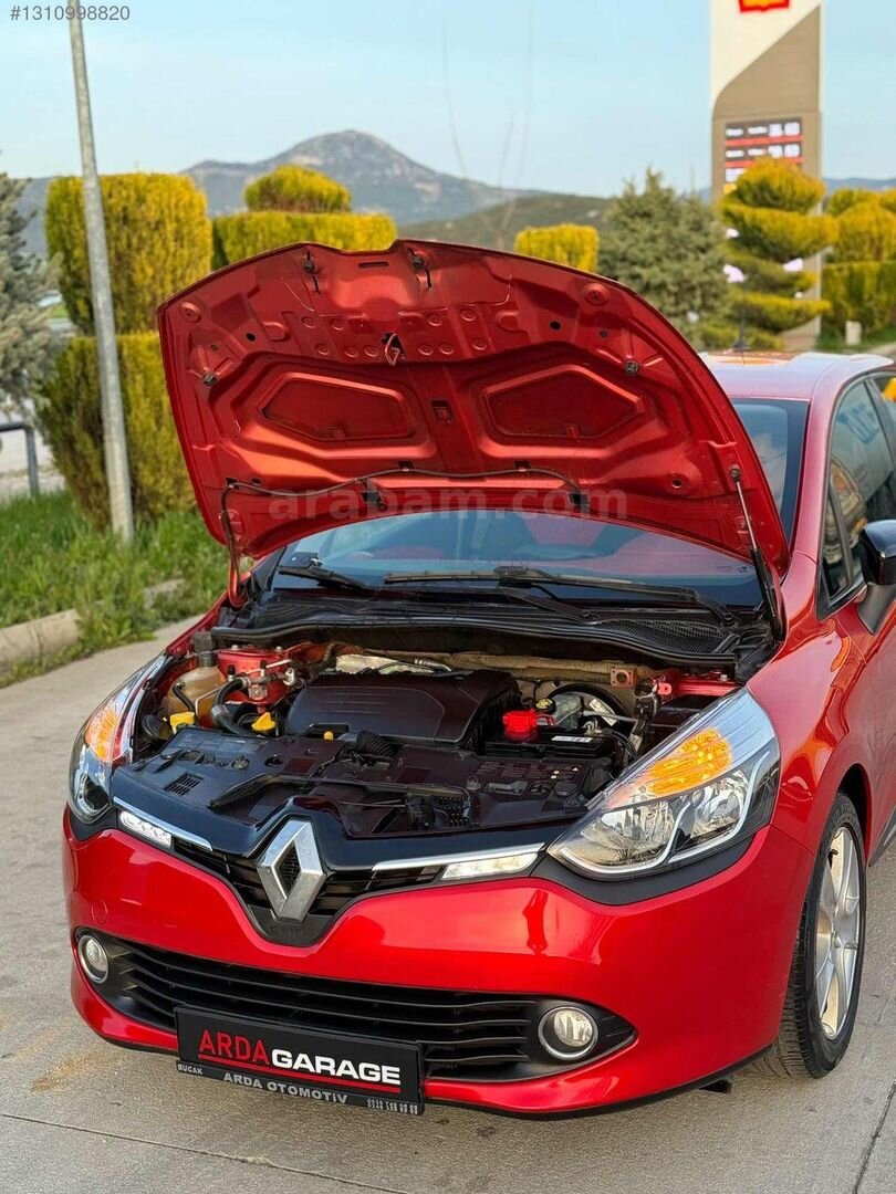 Galeriden Renault Clio 1.2 Icon 2012 Model Burdur 129.000 km Kırmızı 4