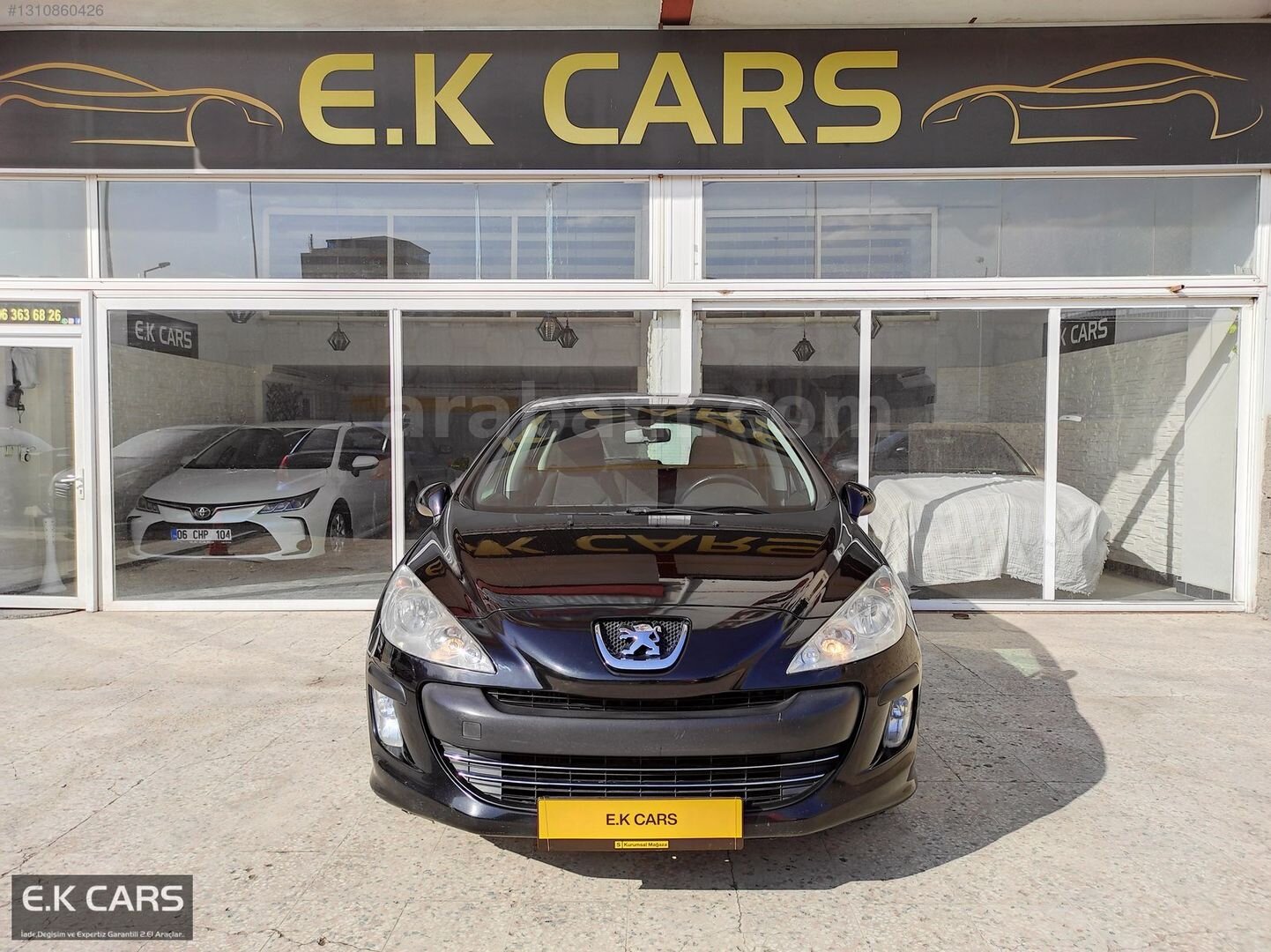 Galeriden Peugeot 308 1.6 HDi Comfort Pack 2011 Model Kırıkkale 240.000 km Siyah 2