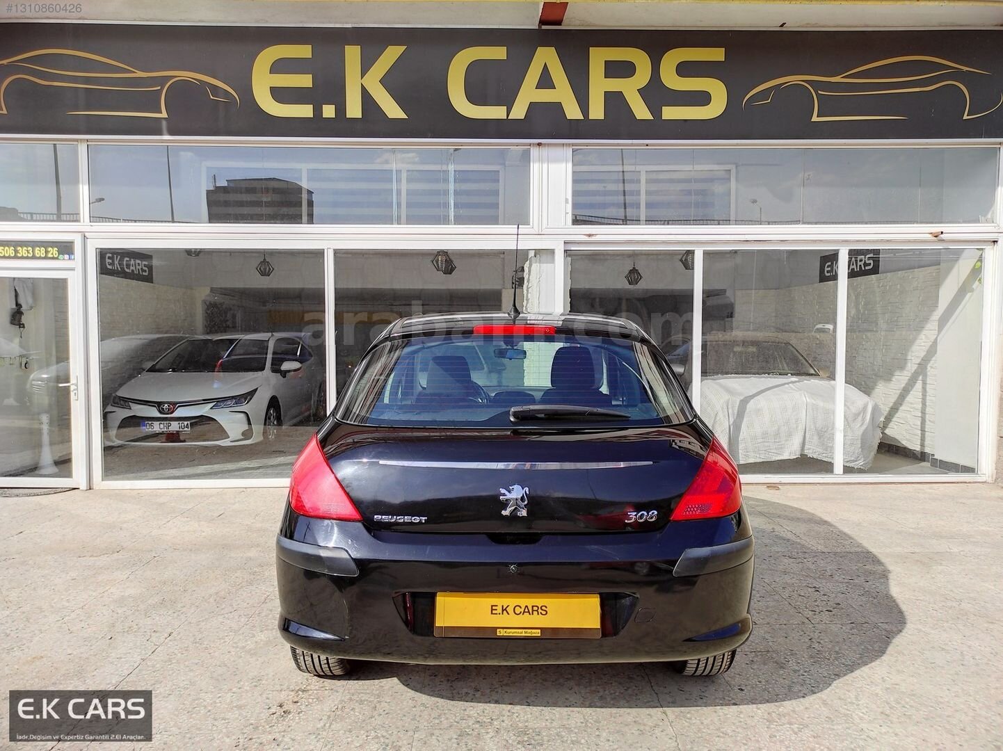 Galeriden Peugeot 308 1.6 HDi Comfort Pack 2011 Model Kırıkkale 240.000 km Siyah 7