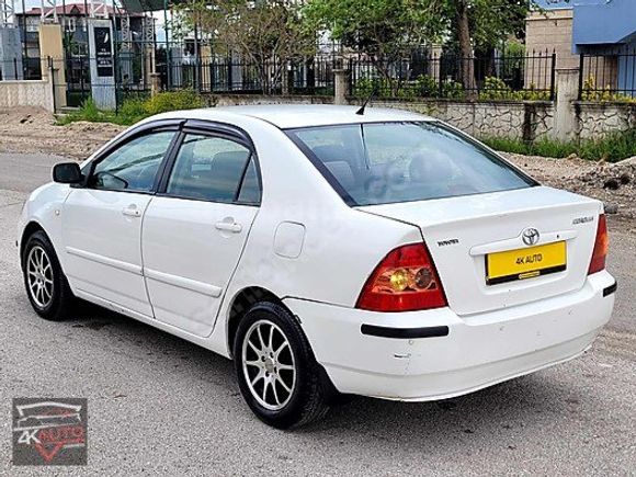 EN DİP RAKAMA 2004 COROLLA 1.6 TERRA LPG 230 BİNDE