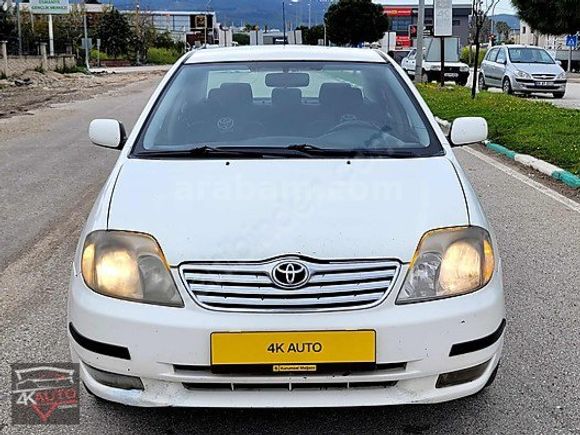 EN DİP RAKAMA 2004 COROLLA 1.6 TERRA LPG 230 BİNDE