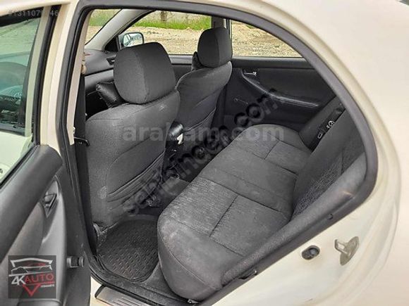 EN DİP RAKAMA 2004 COROLLA 1.6 TERRA LPG 230 BİNDE