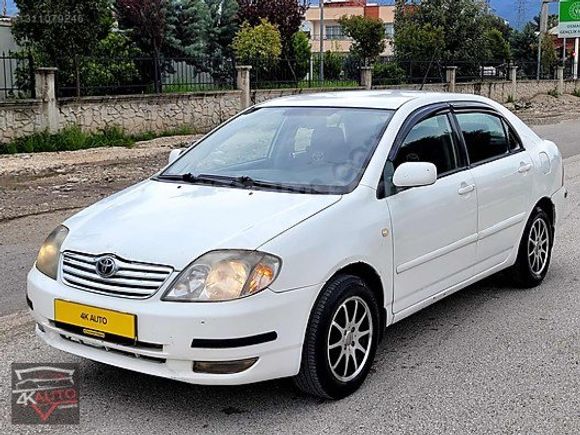 EN DİP RAKAMA 2004 COROLLA 1.6 TERRA LPG 230 BİNDE