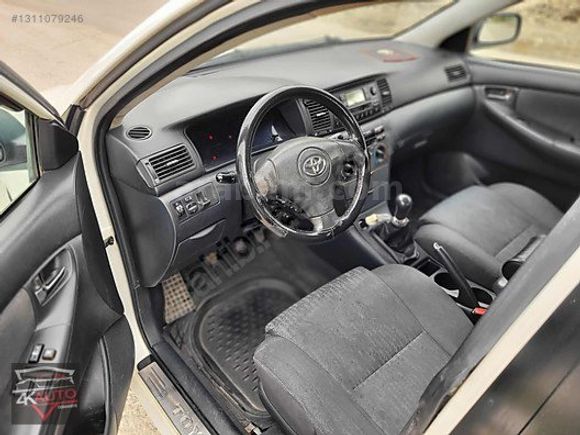 EN DİP RAKAMA 2004 COROLLA 1.6 TERRA LPG 230 BİNDE