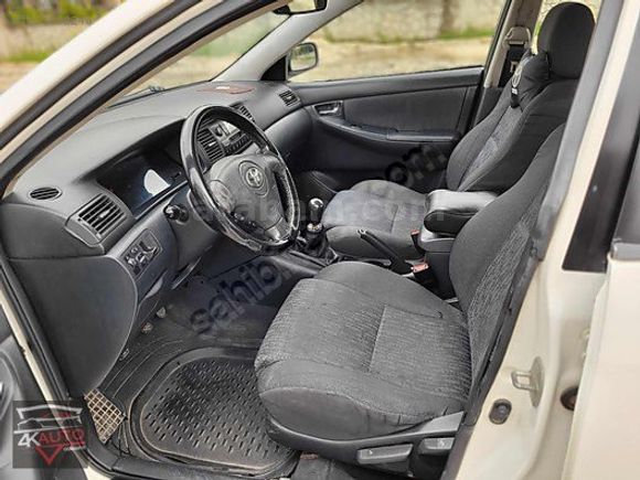 EN DİP RAKAMA 2004 COROLLA 1.6 TERRA LPG 230 BİNDE