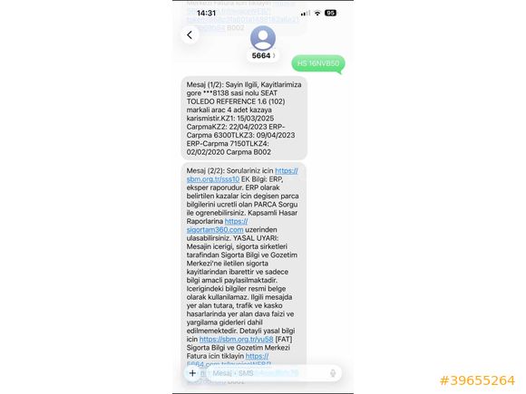 DEĞİŞENSİZ SÜPER KONDİSYON AİLE ARACI LPGLİ
