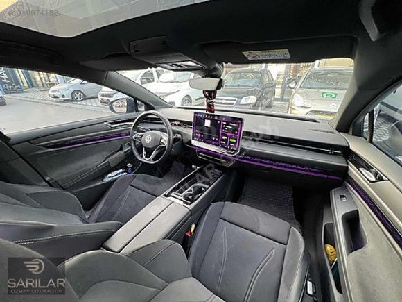 SARILAR ÖZBAY DAN HATASIZ BOYASIZ VW ID7 Pro S CAM TAVAN