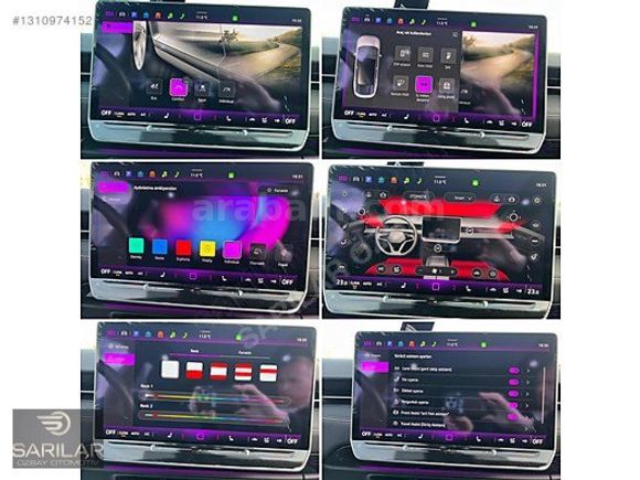 SARILAR ÖZBAY DAN HATASIZ BOYASIZ VW ID7 Pro S CAM TAVAN