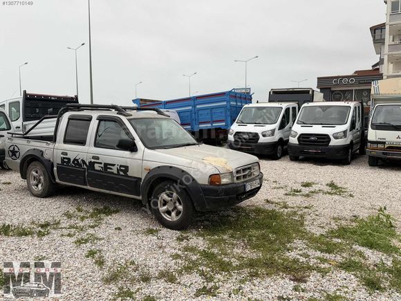 2000 FORD RANGER ÇİFT KABİN -4X2- MANUEL BAKIMLI 2,5 TDCİ 109 HP