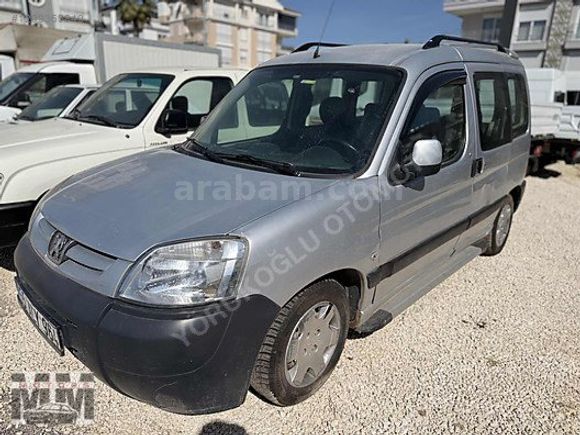 2003 PEUGEOT PARTNER 1,9 DİZEL YENİ TİP ÇİFT SÜRGÜLÜ KAPILI 70HP