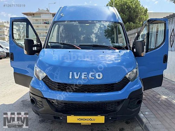 2016 IVECO DAİLY 4,100 UZUN ŞASE PANEL 17 M 3 150 BEYGİR 6 VİTES