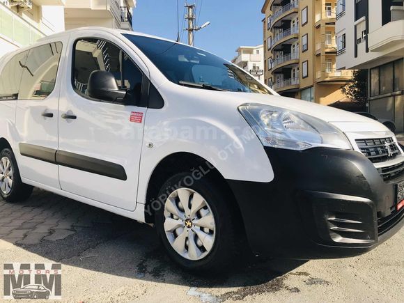 2017 PARTNER BOYASIZ 1,6 HDİ (( ÖZEL YAPIM VİP )) KLİMALI 115 HP