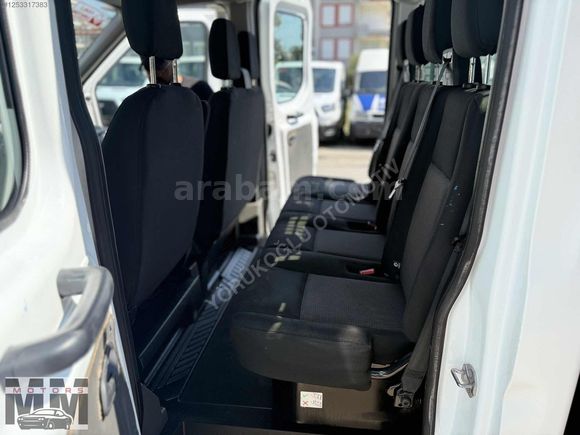 2020 TRANSİT 350 M ÇİFT KABİN -TABLET EKRANLI- 81 BİN DE KLİMALI