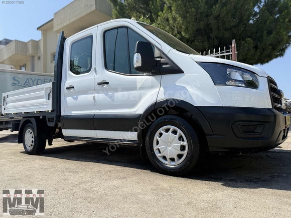 2020 TRANSİT 350 M ÇİFT KABİN -TABLET EKRANLI- 81 BİN DE KLİMALI
