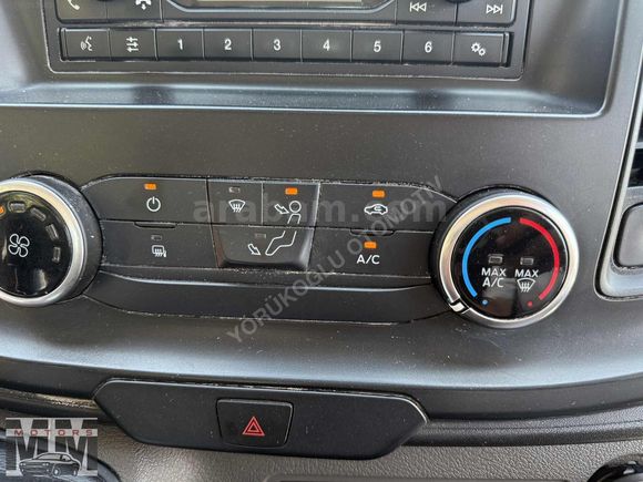 2020 TRANSİT 350 M ÇİFT KABİN -TABLET EKRANLI- 81 BİN DE KLİMALI